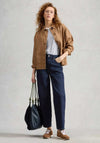 White Stuff Aubrey Barrel Jeans, Dark Blue