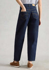 White Stuff Aubrey Barrel Jeans, Dark Blue
