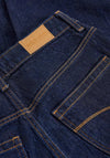 White Stuff Aubrey Barrel Jeans, Dark Blue