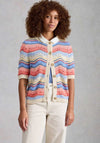 White Stuff Isabella Knitted Cardigan, Cream Multi