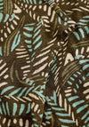 White Stuff Rowan Crew Neck Printed T-Shirt, Green