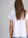White Stuff Beach Graphic Print T-Shirt, White Multi