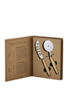Widdop Bingham Santa Barbara Pizza Cutter Gift Set