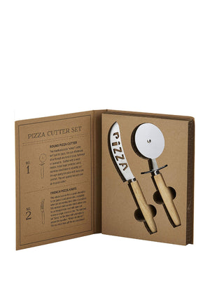 Widdop Bingham Santa Barbara Pizza Cutter Gift Set