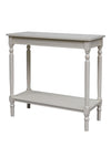 WJ Sampson Antique Pearl Console Table