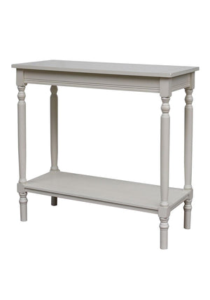 Fern Cottage Antique Console Table, Off White