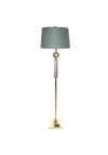 Fern Cottage Kensington Brass Floor Lamp