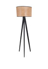 WJ Sampson Tripod Floor Lamp, Black
