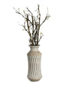 Fern Cottage Intricate Cut Extra Large Vase, Stone