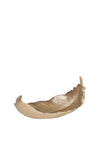 Fern Cottage Elegant Feathered Plate, Gold