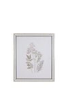 Fern Cottage Wildflower Mirrored Framed Art