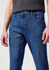 Wrangler Greensboro Regular Straight Leg Jeans, Olympia Blue