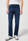 Wrangler Greensboro Regular Straight Leg Jeans, Dark Navy