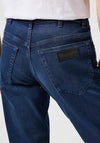 Wrangler Texas Authentic Straight Leg Jeans, Dark Blue