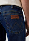 Wrangler Texas Authentic Straight Leg Jeans, Darkstone Blue