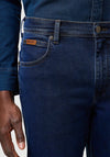 Wrangler Texas Authentic Straight Leg Jeans, Rustic Navy