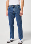 Wrangler Texas Authentic Straight Leg Jeans, Stone Wash Blue