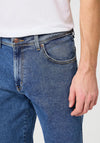 Wrangler Texas Authentic Straight Leg Jeans, Stone Wash Blue