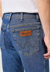 Wrangler Texas Authentic Straight Leg Jeans, Stone Wash Blue