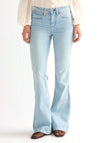 Wrangler Montana Flared Jeans, Light Blue