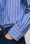 Tommy Hilfiger Baseball Stripe Shirt, Blue