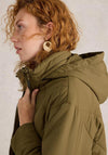 White Stuff Lorena Quilted Coat, Khaki