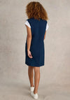 White Stuff Maple Pinafore Denim Dress, Dark Blue