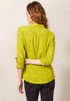 White Stuff Sophie Organic Cotton Shirt, Chartreuse