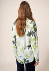 White Stuff Sophie Print Organic Cotton Shirt, Ivory Multi