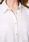 White Stuff Sophie Organic Cotton Shirt, Off White