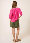 White Stuff Phoebe Tunic Top, Bright Pink