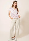 White Stuff Nelly Pineapple Print T-Shirt, White Multi