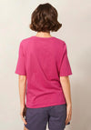 White Stuff Annabel Fairtrade Cotton T-Shirt, Bright Pink