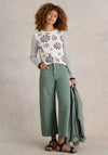 White Stuff Clara Long Sleeve Print T-Shirt, White Multi