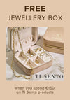Ti Sento CZ Clover Pendant Necklace, Silver