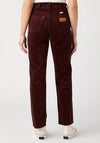 Wrangler Mom Straight Corduroy Jeans, Dahlia
