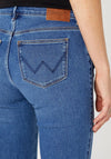 Wrangler Mid Waist Bootcut Jeans, Camellia