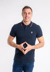 XV Kings by Tommy Bowe Barossa Polo Shirt, Ocean Carrot