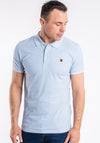 XV Kings by Tommy Bowe Gordon Polo Shirt, Washed Blue