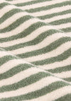 HEBDEN STRIPED HAND TOWEL FOREST