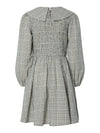 Y.A.S Roma Long Sleeve Dress, Black Check
