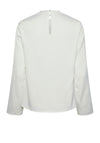 Y.A.S Selmi Cowl Neck Blouse, Star White