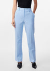 Y.A.S Likka High Waist Slim Leg Trouser, Clear Sky Blue