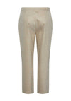 Y.A.S Gulma Shimmer High Waist Trousers, Gold