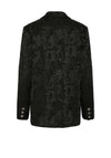 Y.A.S Ronja Ornate Print Blazer, Black