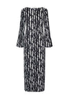 Y.A.S Zenu Print Maxi Dress, Black