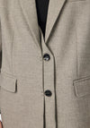 Y.A.S Flega Oversized Blazer, Taupe