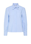 Y.A.S Oxa Neck Tie Shirt, Blue