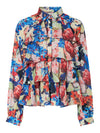 Y.A.S Ayana Long Sleeve Blouse, Multicoloured