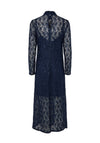 Y.A.S Linala Lace Sequin Long Dress, Navy